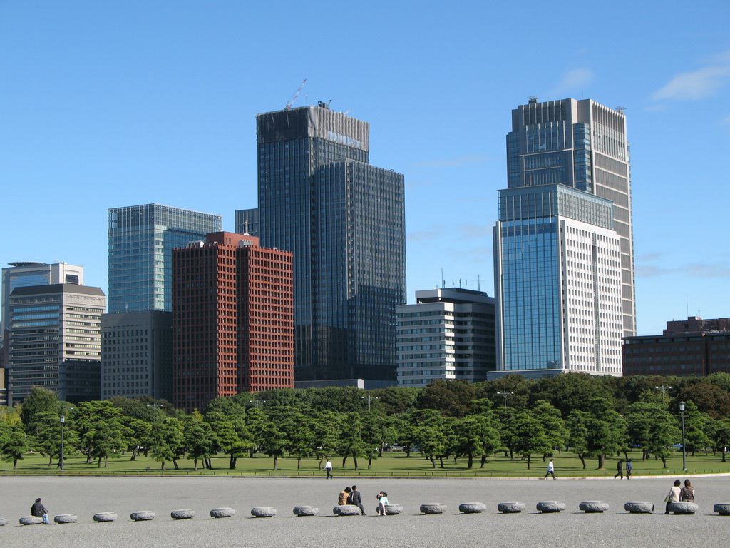 Nihonbashi Skyline by Andrew Schneider