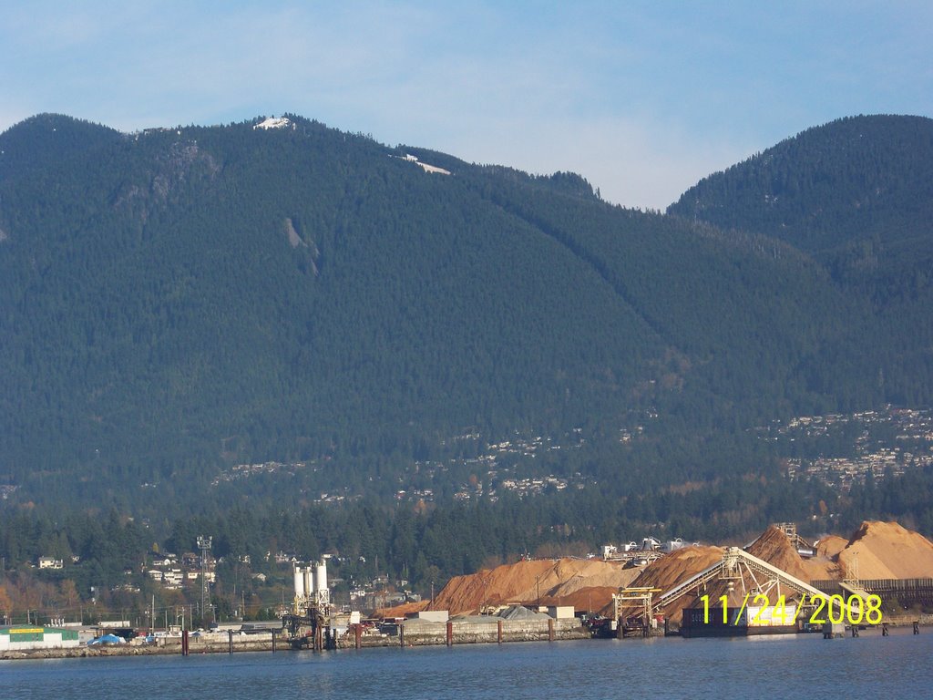 Grouse Mountain and Mt. Fromme by Wester Van