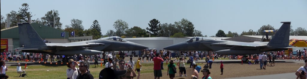 F-15 Jets at the 2008 RAAF Air Show - Amberley by paschmidt