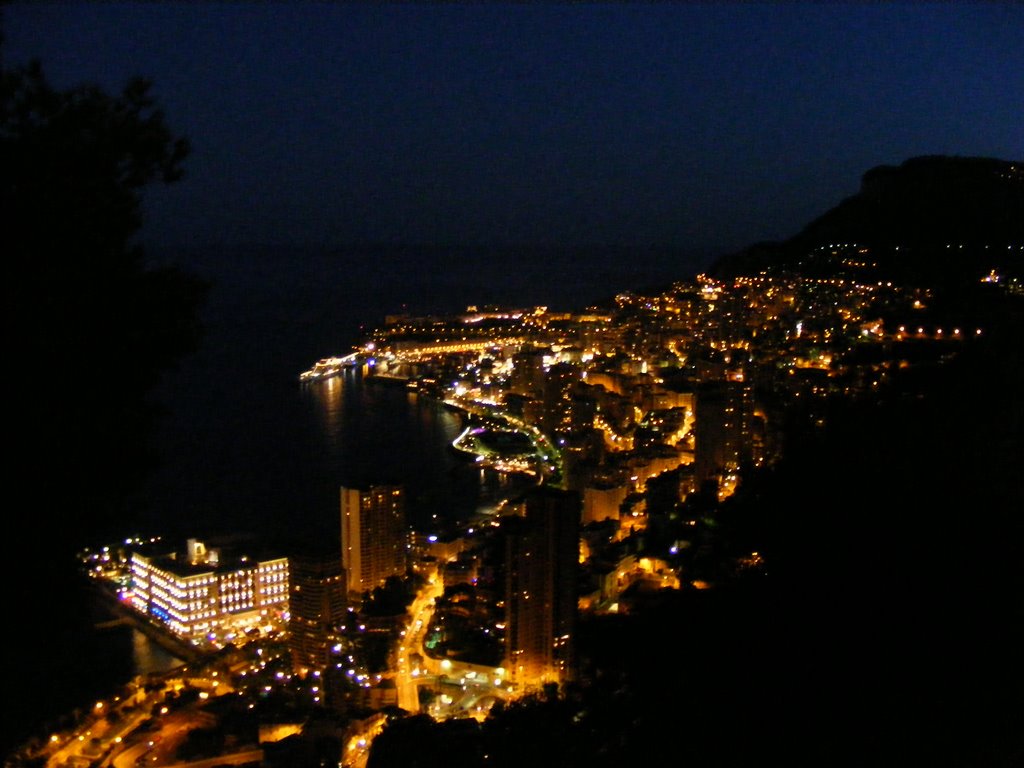 Monaco by night by koricsabi