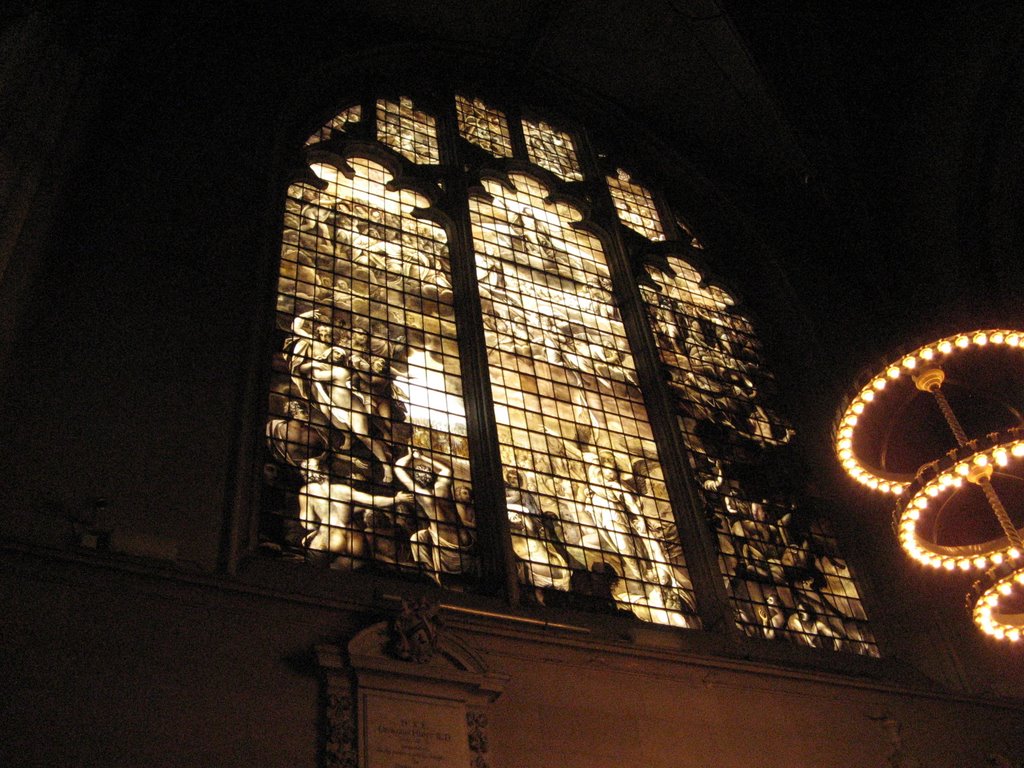 Stained Glass window in Magdlen College Chapel by Travelling_Chewbacca