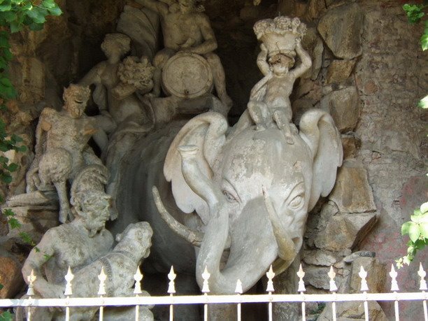 Castello del Catajo - Fontana dell'Elefante by Nefer Snefru