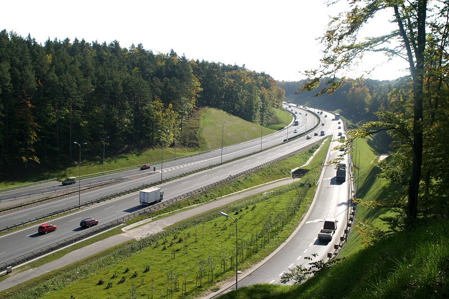 GDYNIA - Obwodnica Trójmiejska ( na wysokości zjazdu z estakady Kwiatkowskiego w stronę Gdańska ) by traper