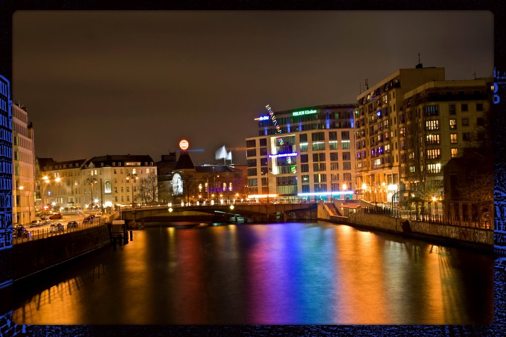 Berlin - Blick zur Weidendammer Brücke by Beschty