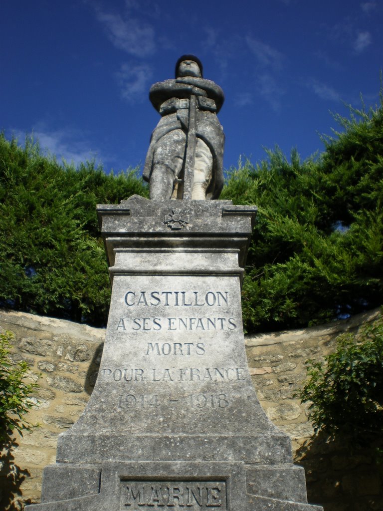 Castillon a ses enfants morts pour la France by vilagran