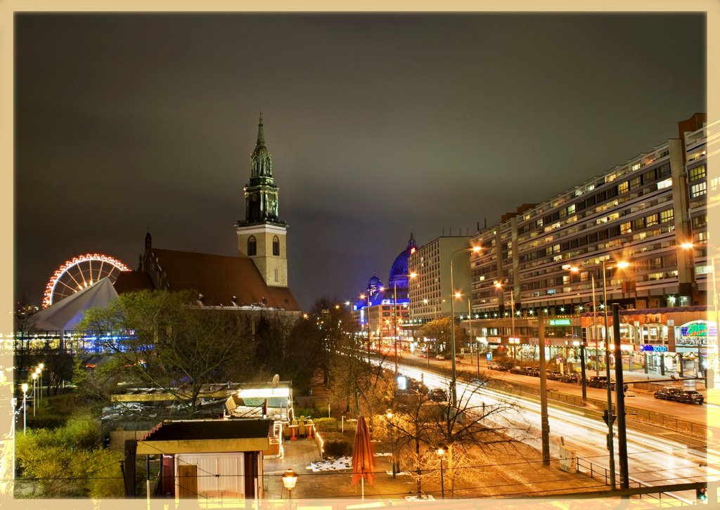 Berlin - Blick auf die Karl Liebknecht Straße by Beschty