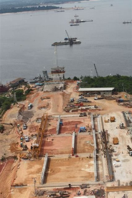 Ponte estaiada sobre o Rio Negro Manaus à Iranduba AM by Elton Dias