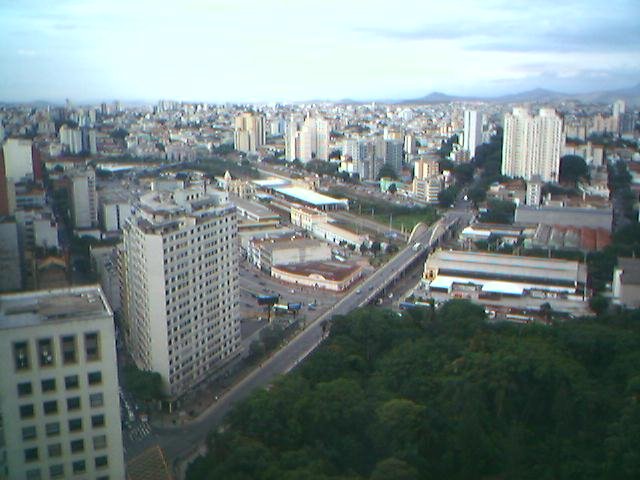 Vista do último andar do Othon Palace Hotel - Estação Central e Viaduto de Santa Tereza by Daniel R. Silva