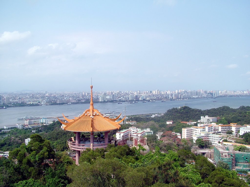 Veiw of shantou city by gary-chen