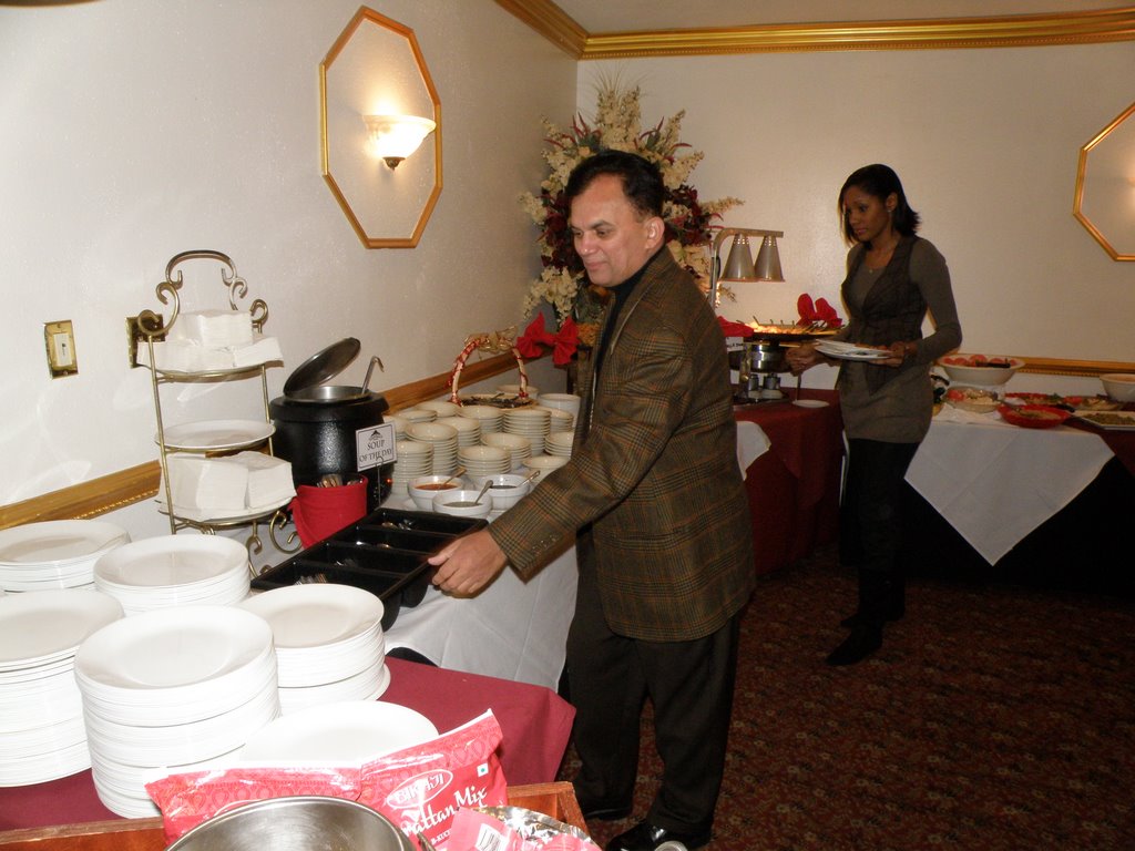 Lunch At " Shahnawaz Halal Restaurant " In Edison , New Jersey . USA . by Nasir Uddin