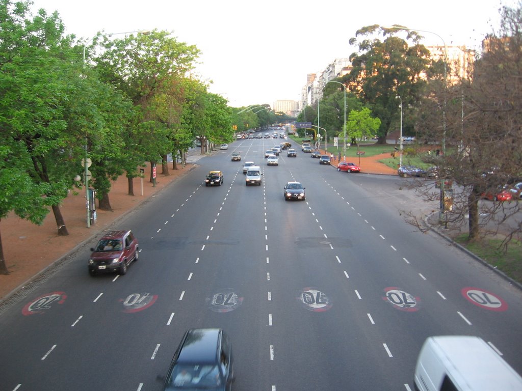 Avenida del Libertador by Marcela Muñoz del C