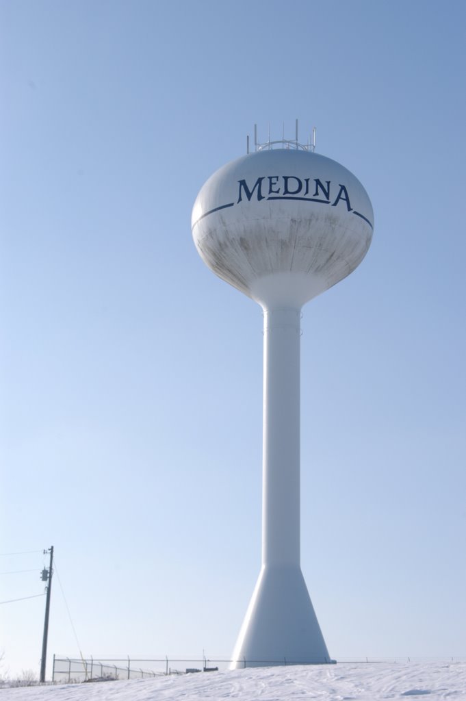 Medina Water Tower by kefartist