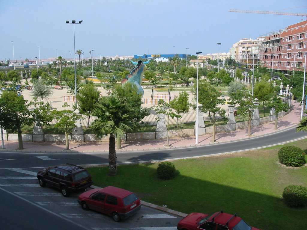 Vista de Parque en calle Villa Madrid by ftdcAsAr