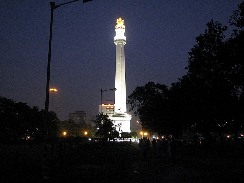 Shaheed minar by amitavamukherji