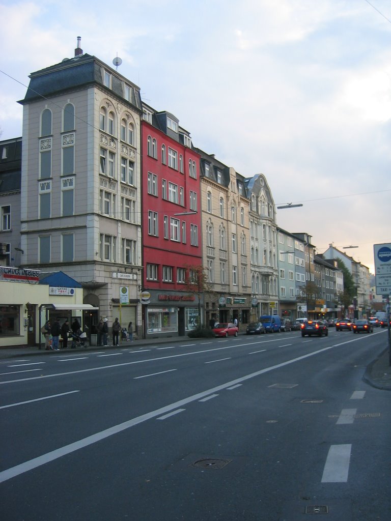 Blick über die Gathe, Blickrichtung Hbf by sboac