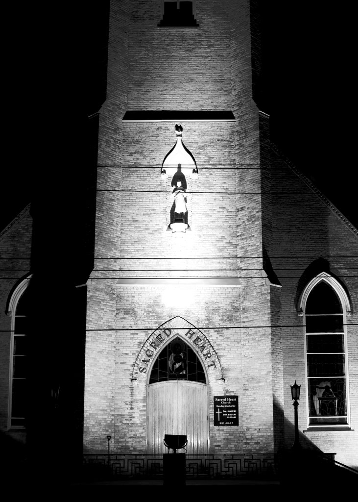 Sacred Heart Church - Walkerton, Ontario by D.R.Lamont