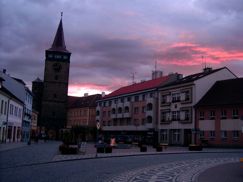 Sunset in Jičín by Ch.a.r.l.i.e.