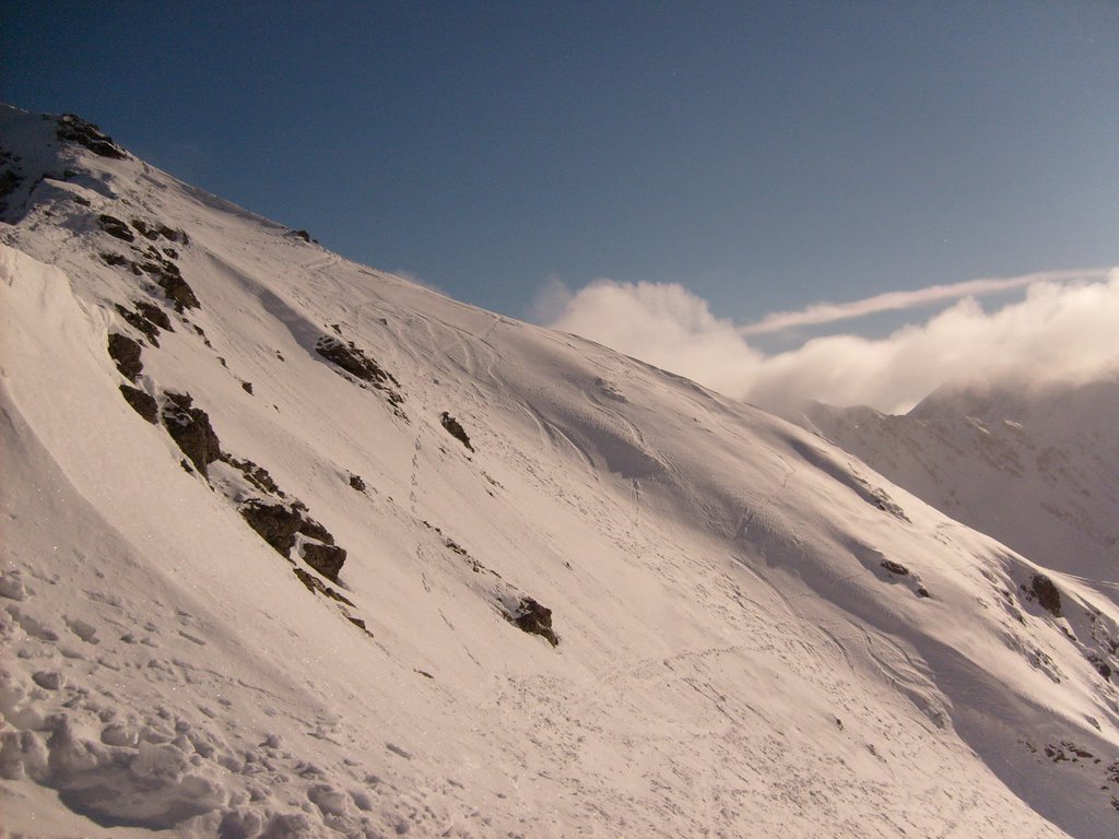 Smutne sedlo freeride, facing east by Martin Korenica