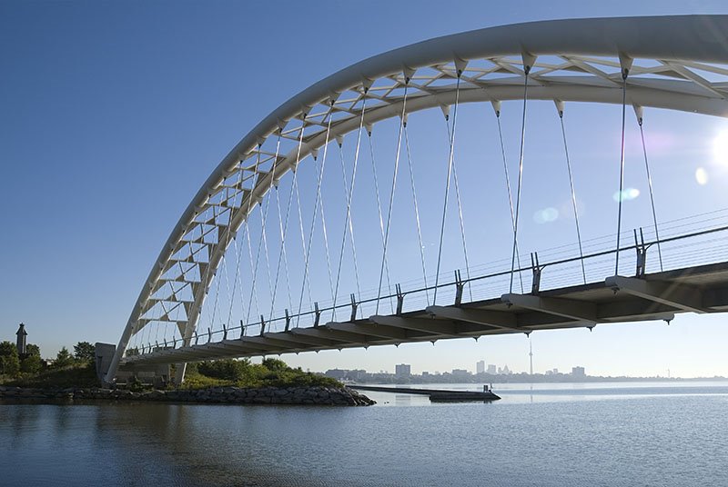 Humber River Bridge, Toronto, ON, Canada by Gary Blakeley