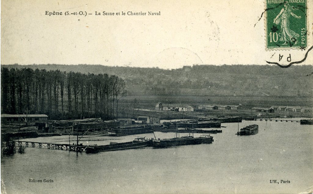 BORD DE SEINE by P.Comtesse