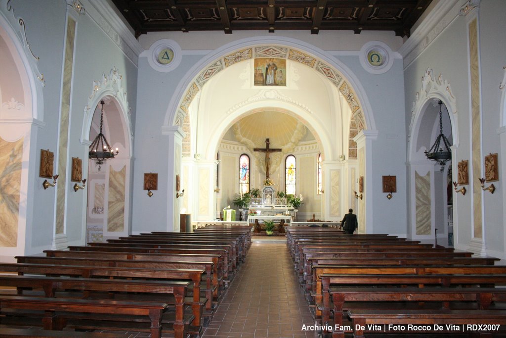 Interno Chiesa San Nicola di Mira - Foto Rocco De Vita by Rocco De Vita - RDX