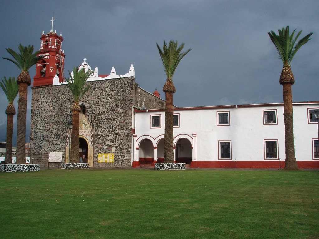 Iglesia de Atlautla by V.ENRIQUE VILLANUEVA…