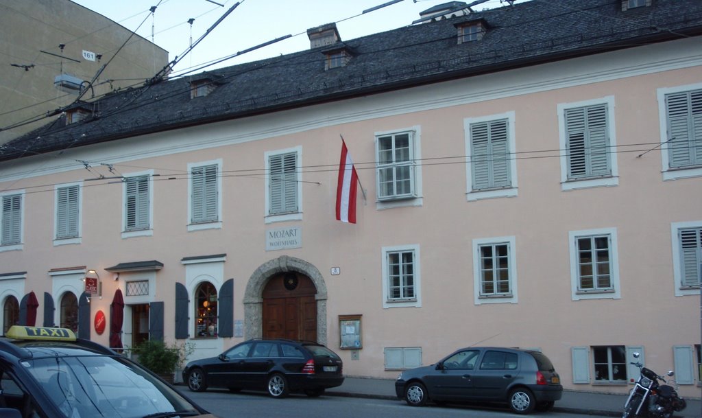 Salzburg - drugi dom rodziny Mozartów (Tanzmeisterhaus przy Makartplatz) by «»Leszek«»