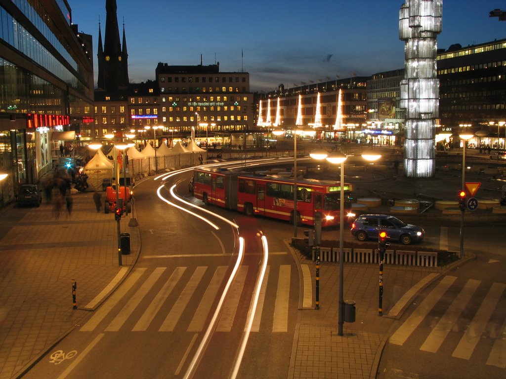 Sergels Torg, Stockholm by Max Wistbacka