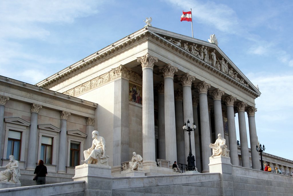 Austrian Parliament by Thomas Tropper