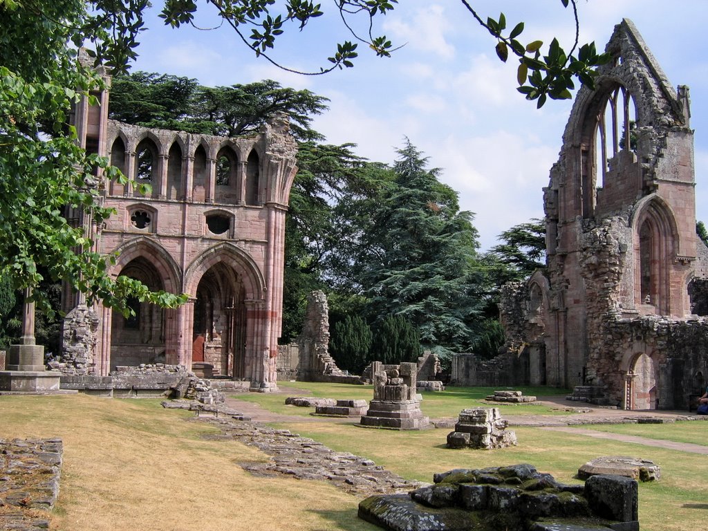 Melrose Abbey by Pál Bús