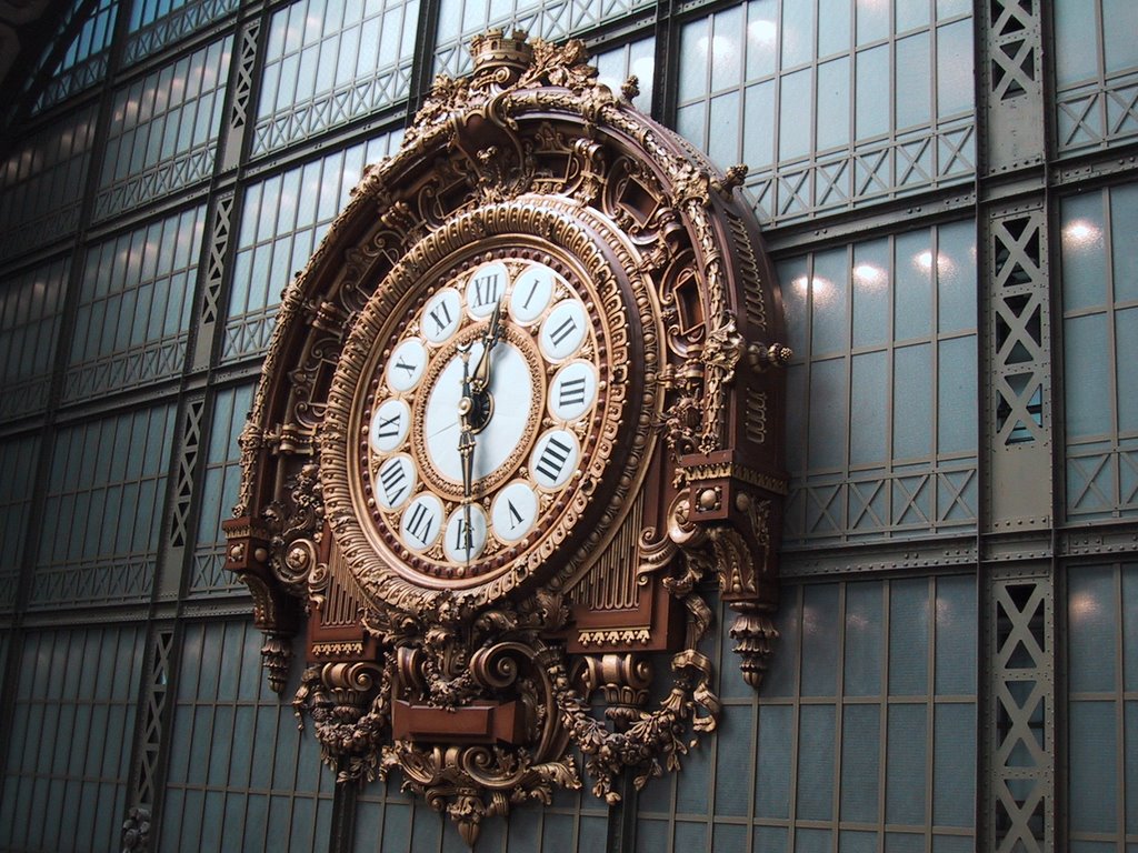 Main Clock at Musée d'Orsay by MichaelB