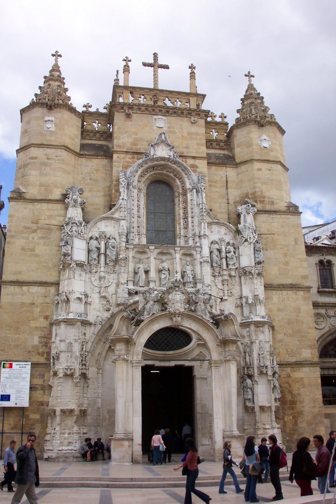 Cathedral in centre of Coimbra by Katerina Kaili-Dale