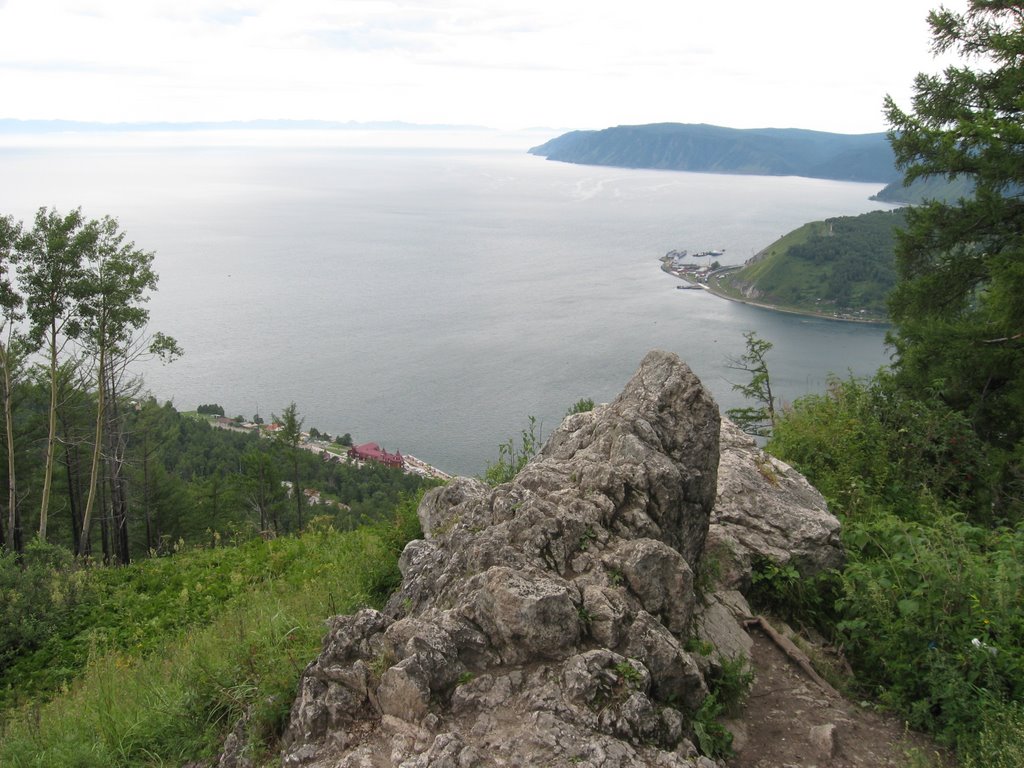 View of lake & Port Baikal by Phil Johnson