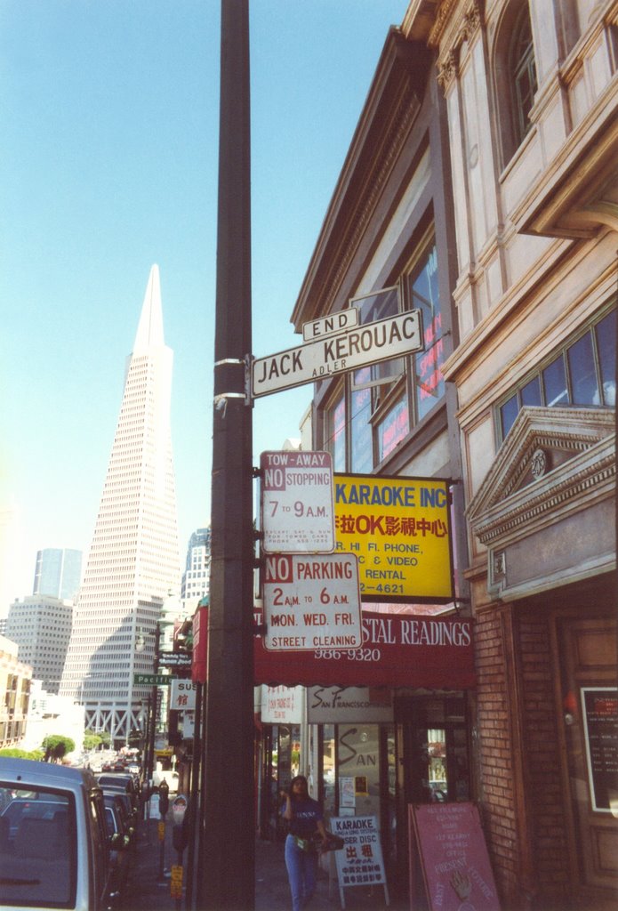 Kerouac street sign 1993 (PS) by szoltysek