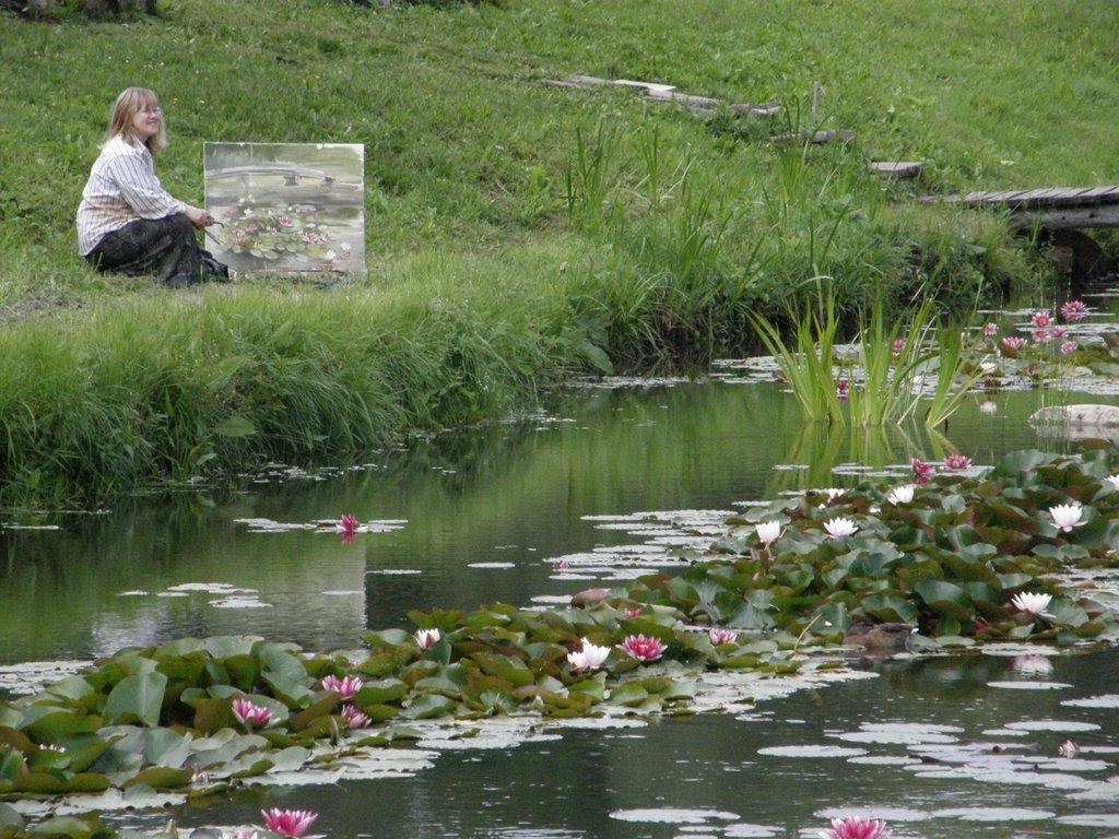 Vepiebalga pond by Paul Berzinn