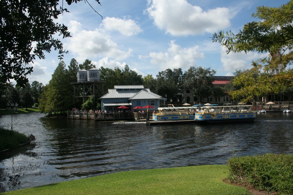 Boats to Downtown Disney by Scott Hanko