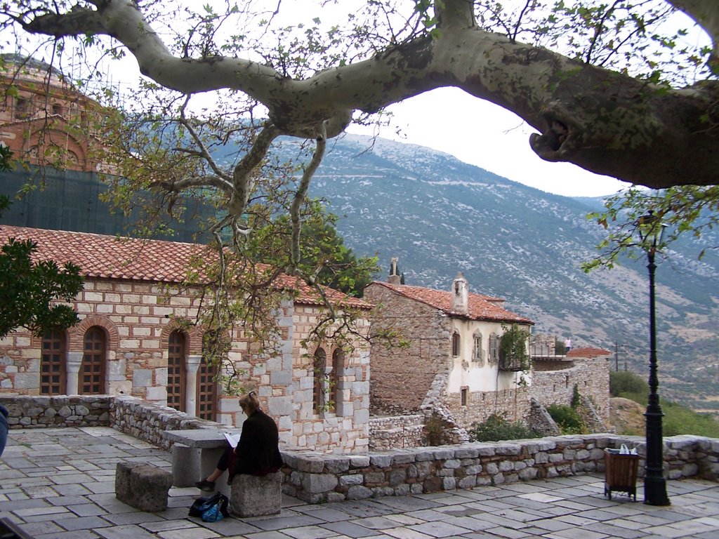 Óssios Loukás Monastery 5, Stirio, Greece by Miša M.