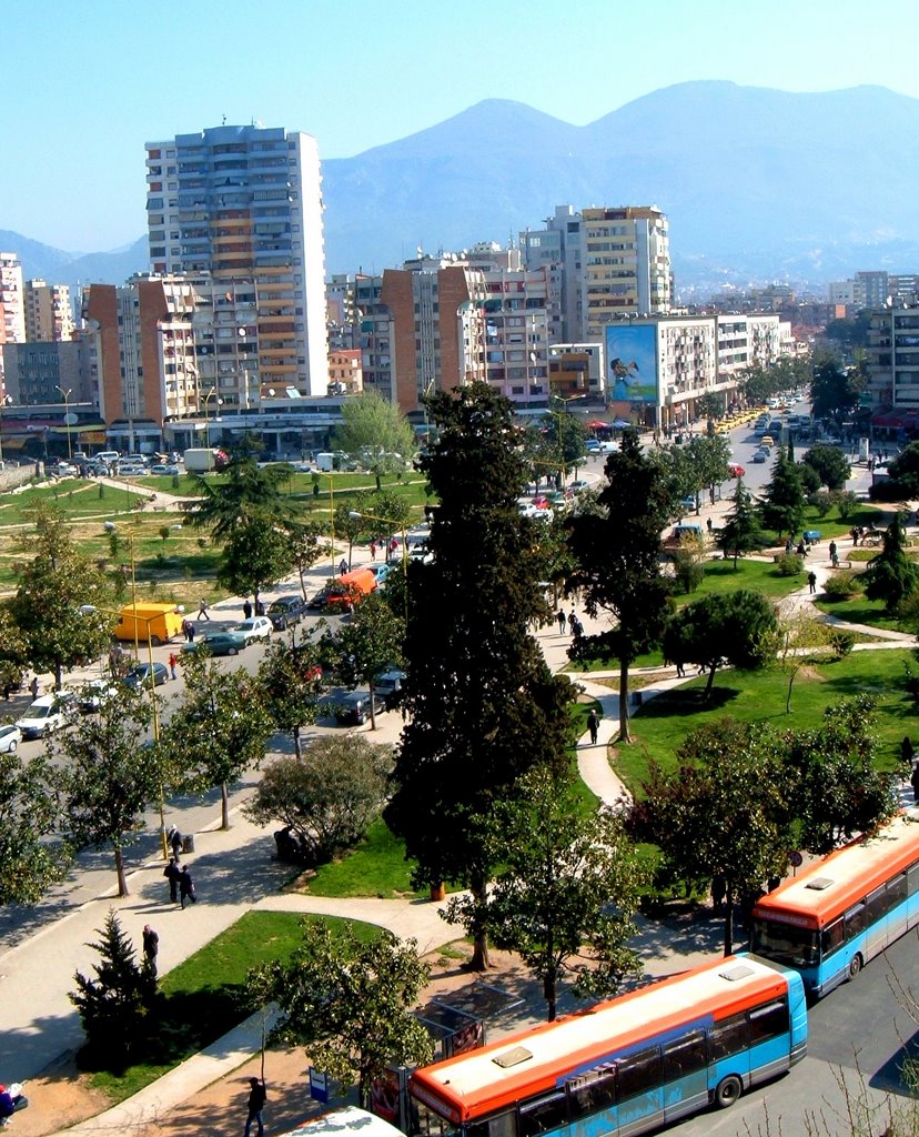 View from Saat Kule, Tirana by maykal