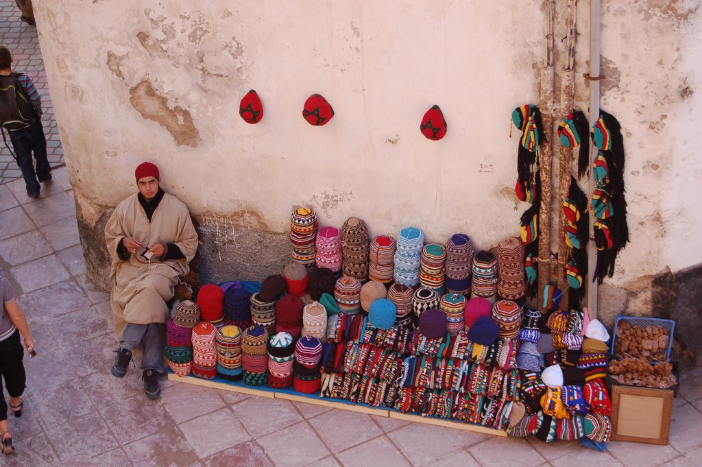 Hat Knitter by I. G Haggarty