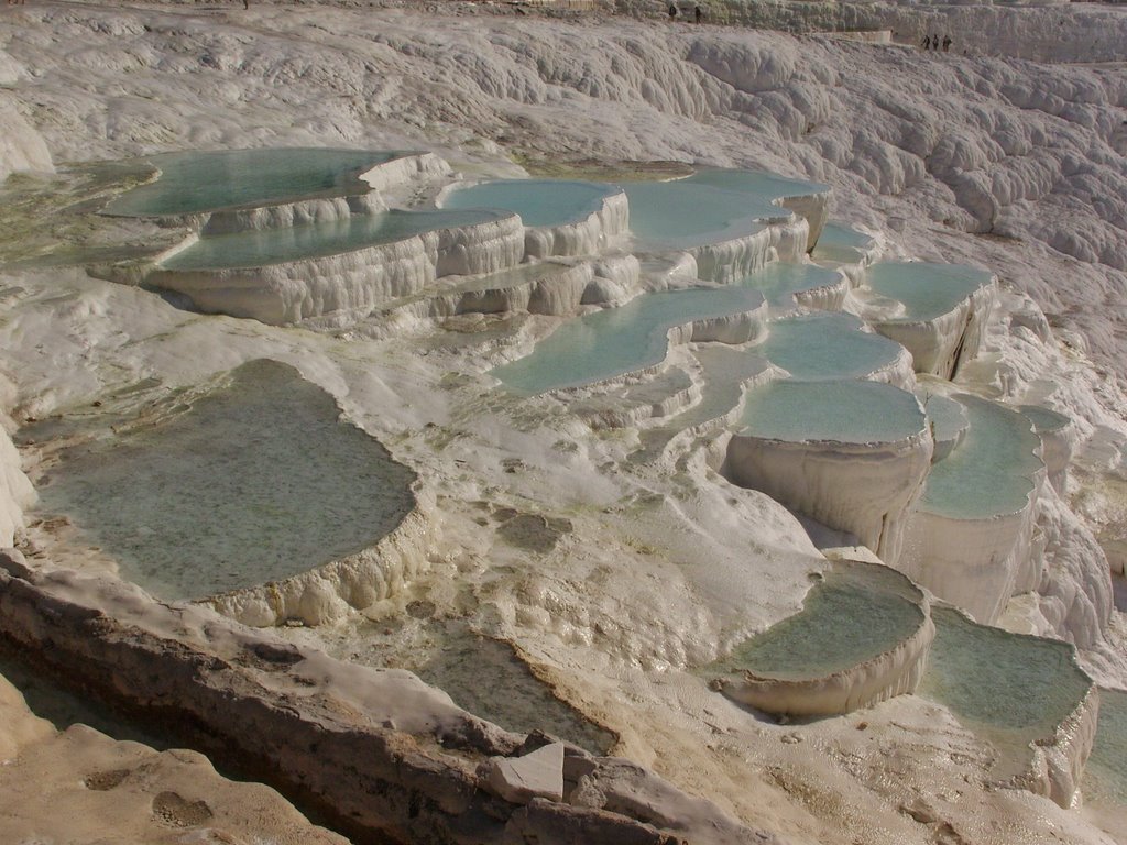 Travertines of Pamukkale/ Trawertyny w Pamukkale/ Памуккале by Andrew J