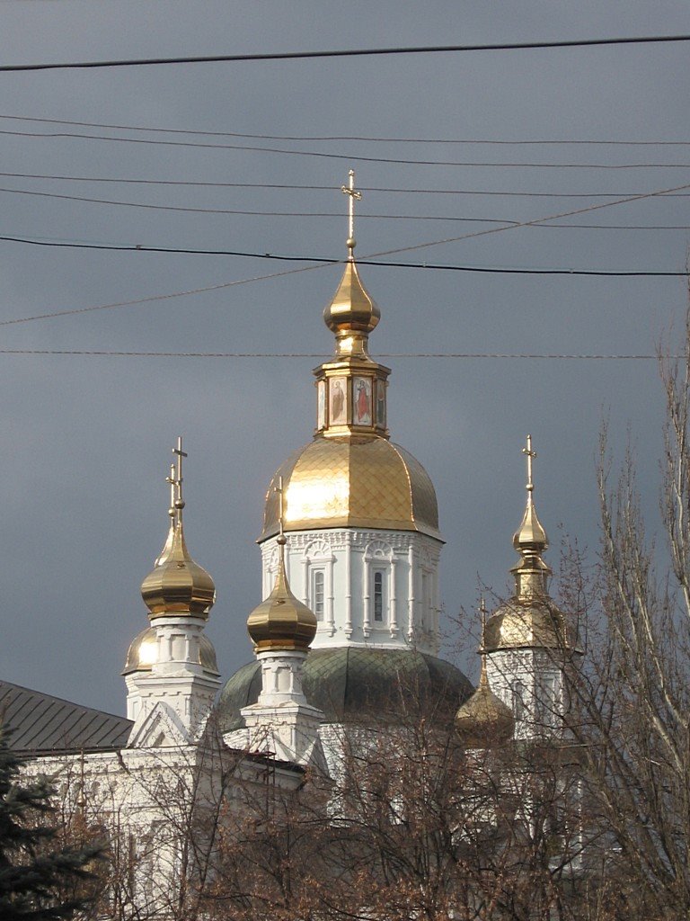 Pokrovskiy cathedral 1689 by Andrey Kholmanskiy