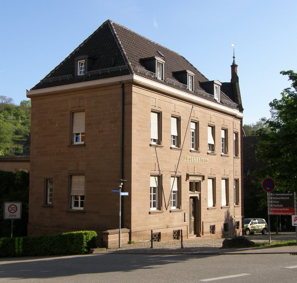 Baden-Württemberg Amtsgericht, Maulbronn, Deutschland by kaarvea