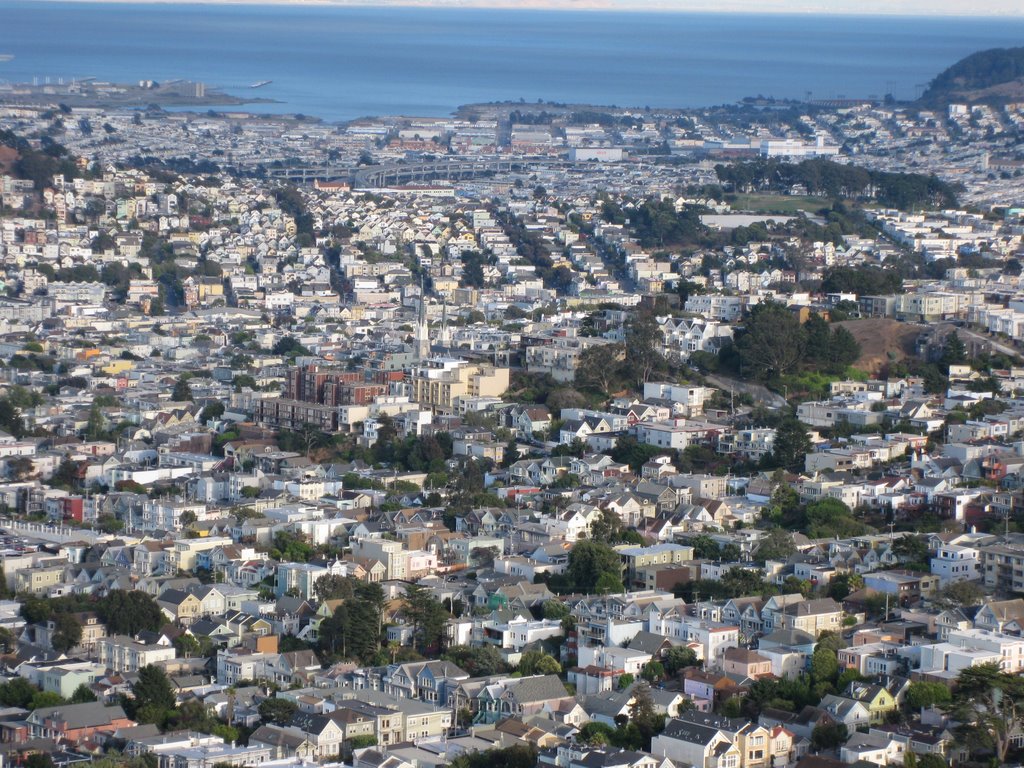 San Francisco from Twin Peaks 4 by aghazvini