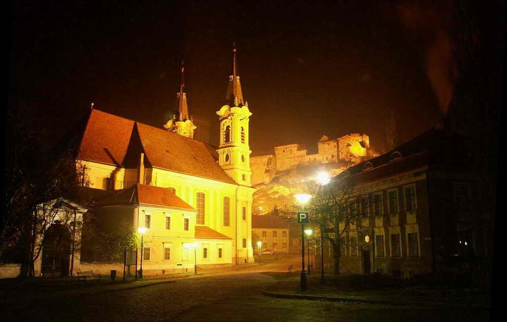 Winter evening in Esztergom PICT9673-2. by A. Zoltán Sárdi (pho…