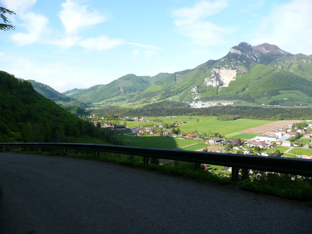 Blick vom Hanbaum nach Molln by Wauki