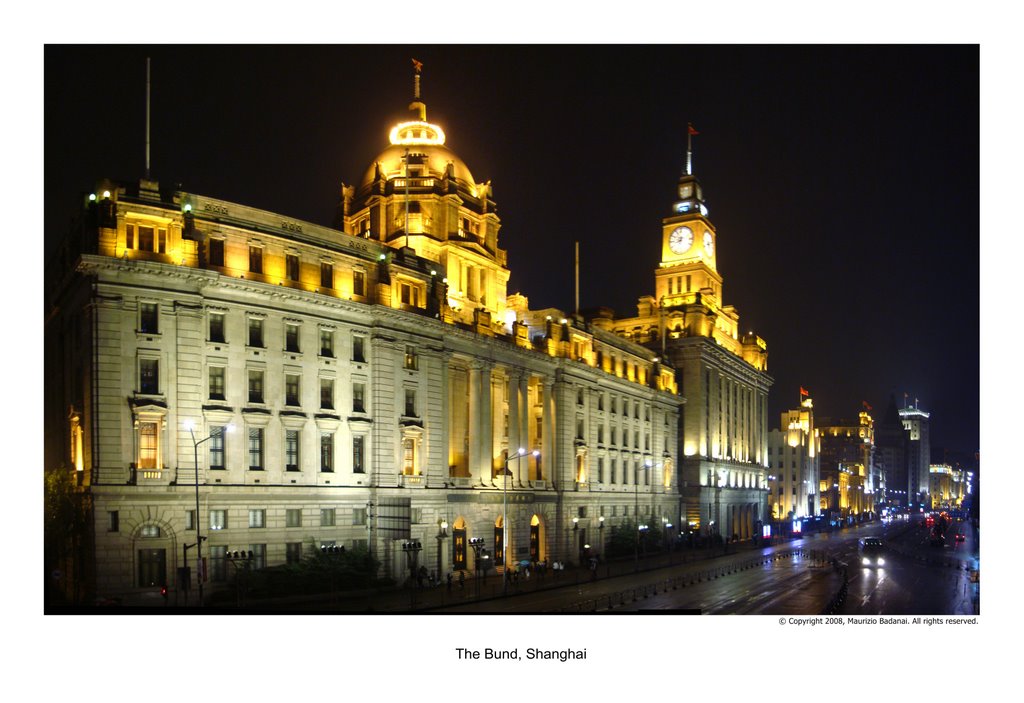 Shanghai, Bund by mbadanai