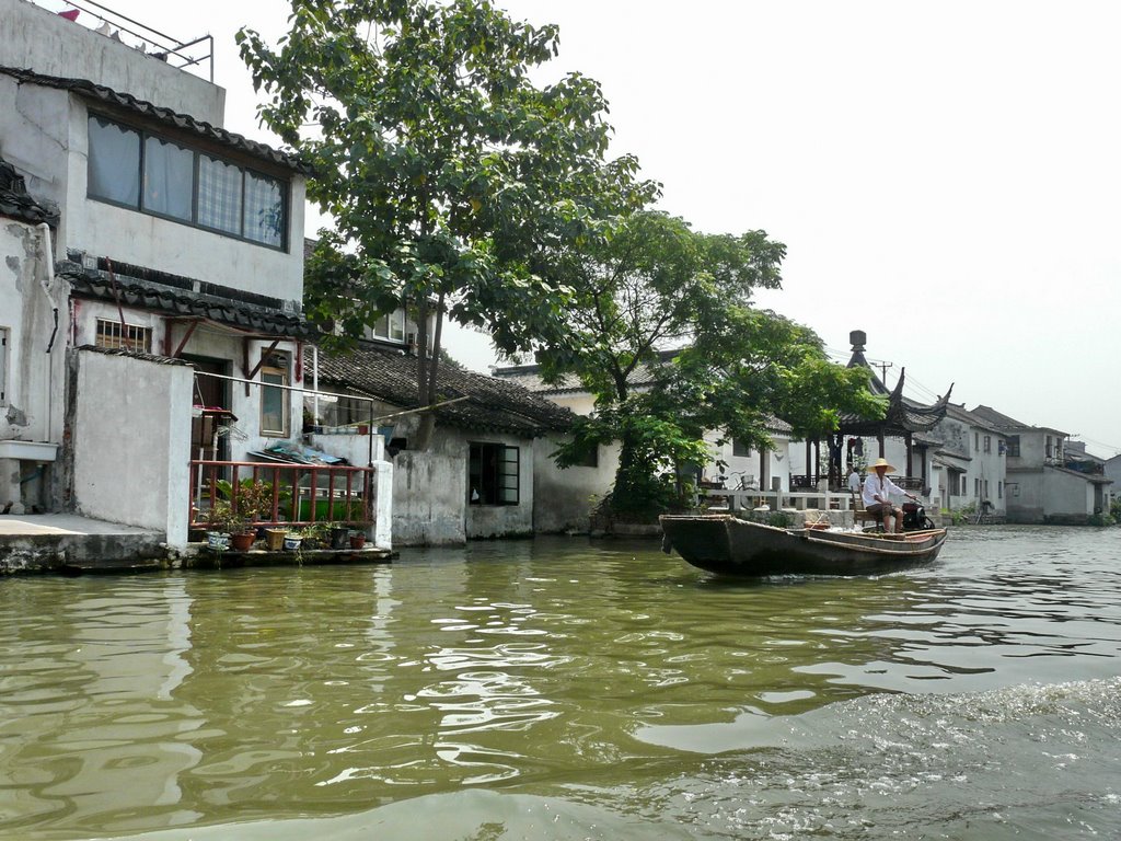 Grand Canal of China in Suzhou, China. by Nicola e Pina China