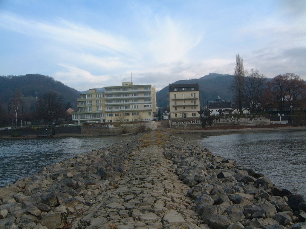 Abriss Hotel Müllegan "Bellevue in Rhöndorf 11/2008 by RaRaR