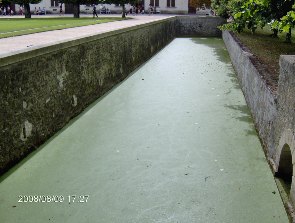 The water channel around Chenonceaux by yasen_gg