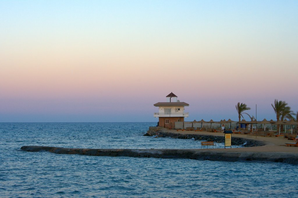 Desert Rose. Evening sea by Dmitry Pristromov